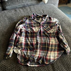 Plaid long sleeve